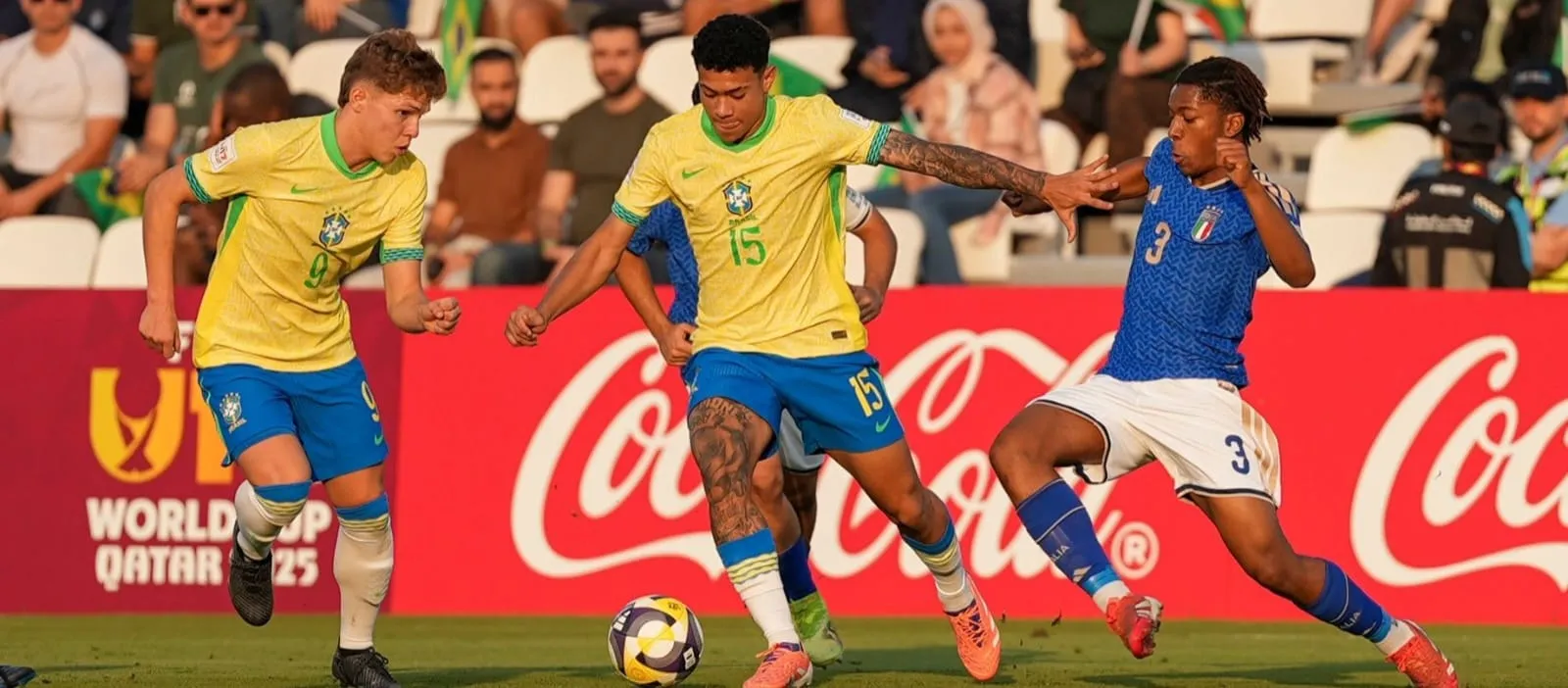 Brasil Sub-17 perde para Itália e fica em quarto no Mundial