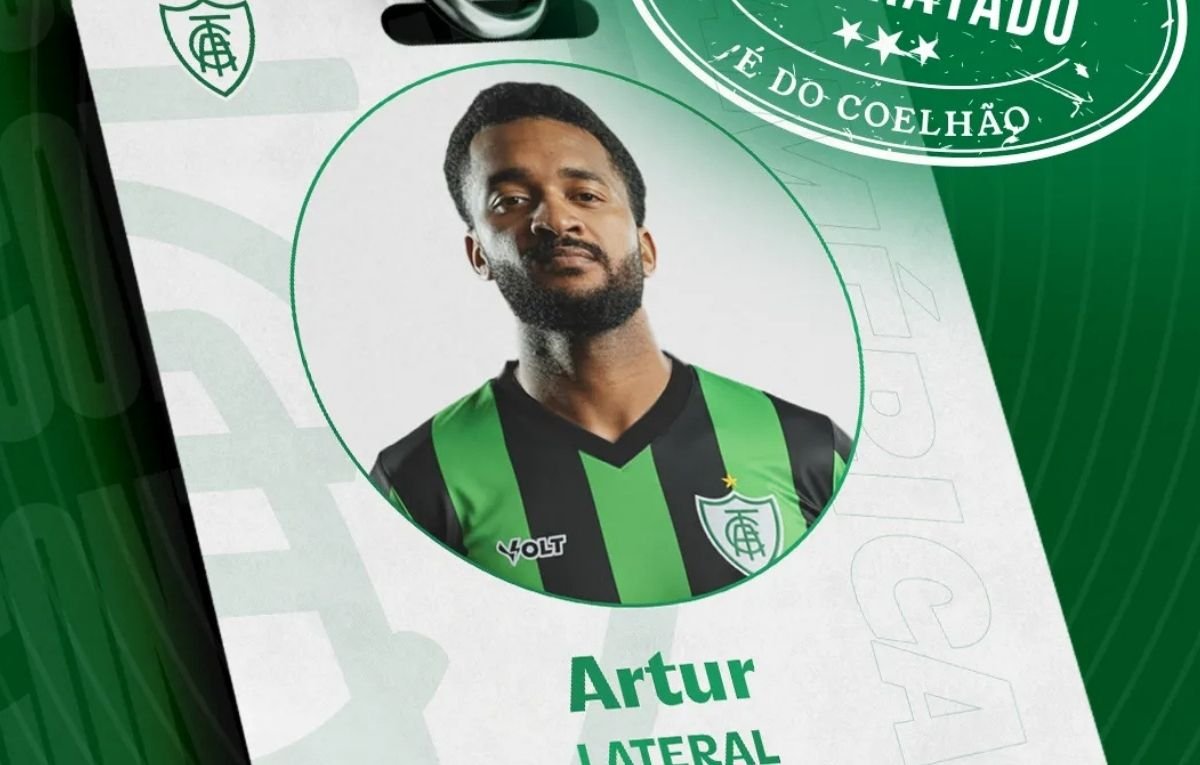 América Anuncia a Contratação de Artur para a Lateral-Esquerda