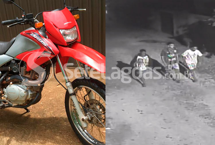 Dupla Presa Após Furto de moto Filmado em Sete Lagoas