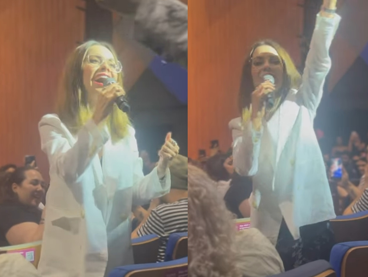 Sandy Solta a Voz em Musical e Enlouquece Fãs