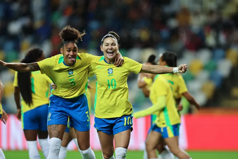 Brasil Feminino Brilha e Encerra Temporada com Goleada Histórica