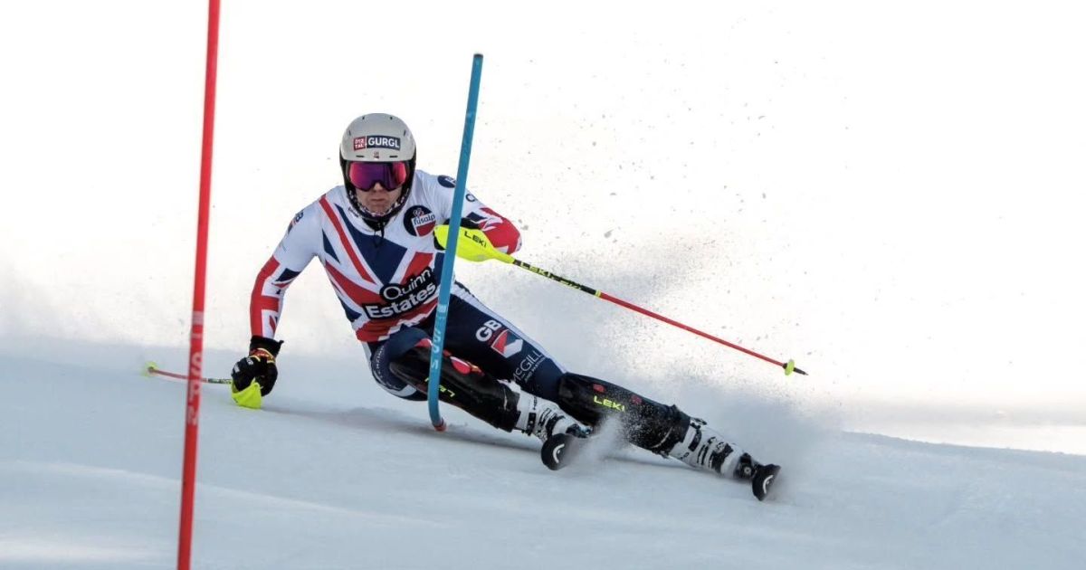 Veterano britânico sonha com surpresa no slalom olímpico